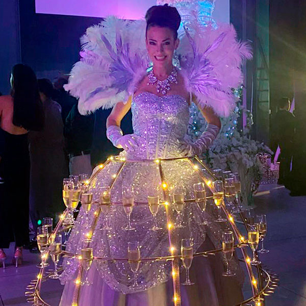 Sublimer un événement haut de gamme avec la Robe à Champagne Bullissime