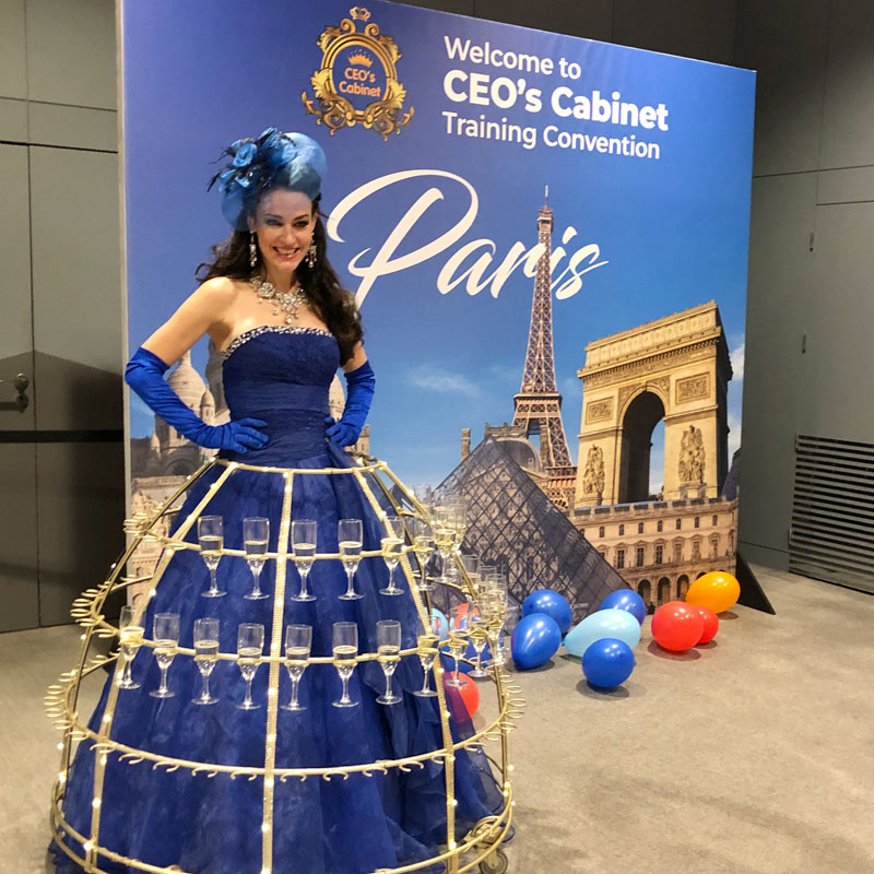 Lady Champagne entreprise
