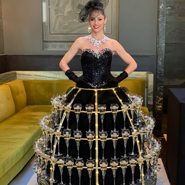 Robe Champagne chez Monsieur Bleu