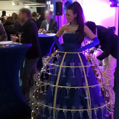 Robe Cocktails - Robe Champagne Salon du Mariage