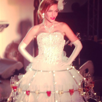 Soirée Blanche avec robe Apéritif