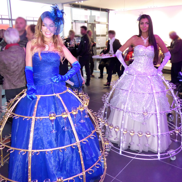 Animation Robes à Champagne Soirée MERCEDES Chaumont
