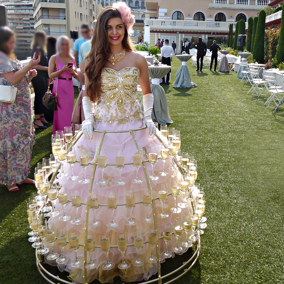 Robe à Champagne à Monaco