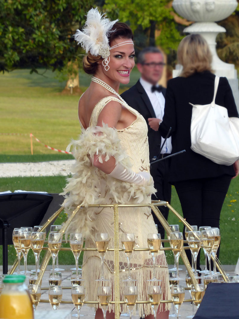 Robes à champagne thème Années 20